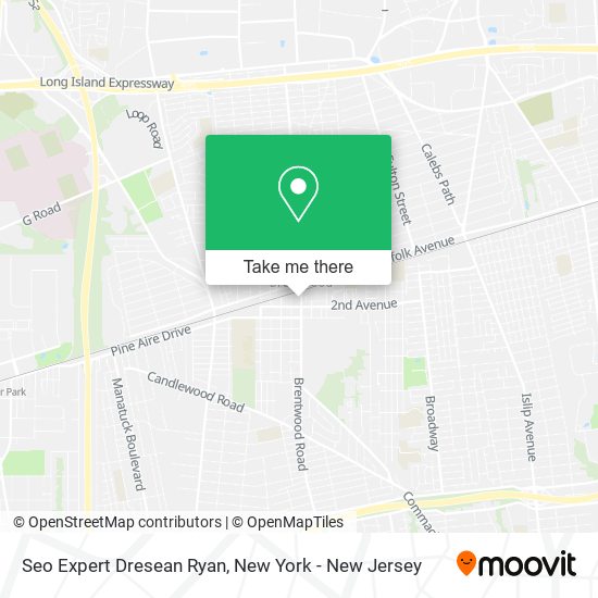 Seo Expert Dresean Ryan map