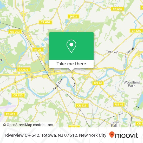 Riverview CR-642, Totowa, NJ 07512 map