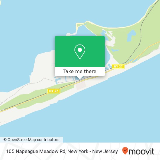 105 Napeague Meadow Rd, Amagansett, NY 11930 map