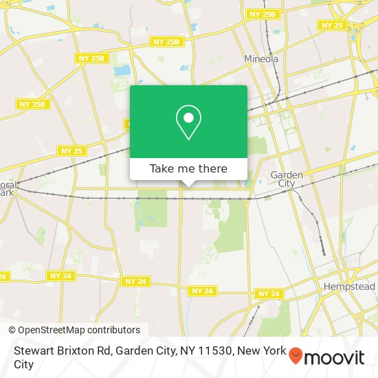 Stewart Brixton Rd, Garden City, NY 11530 map