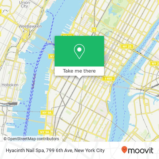 Hyacinth Nail Spa, 799 6th Ave map