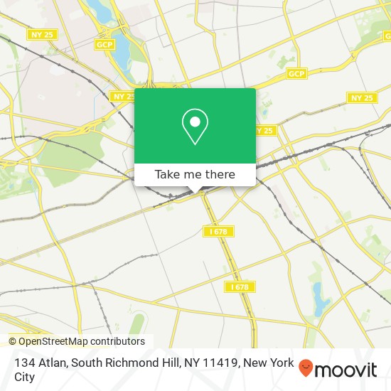 134 Atlan, South Richmond Hill, NY 11419 map