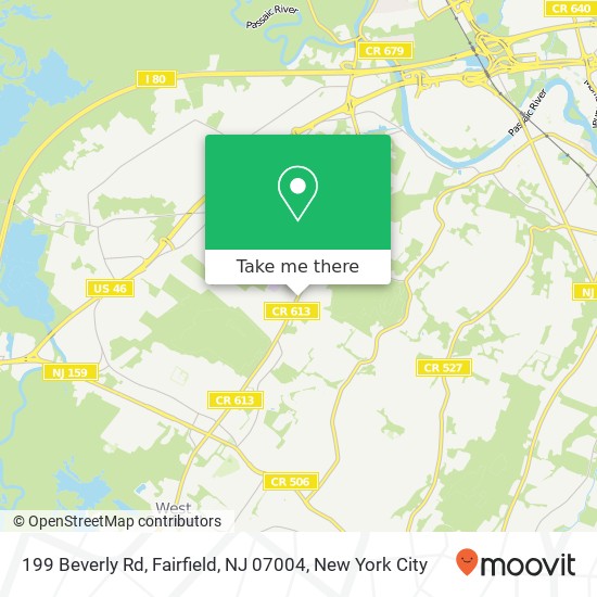 199 Beverly Rd, Fairfield, NJ 07004 map