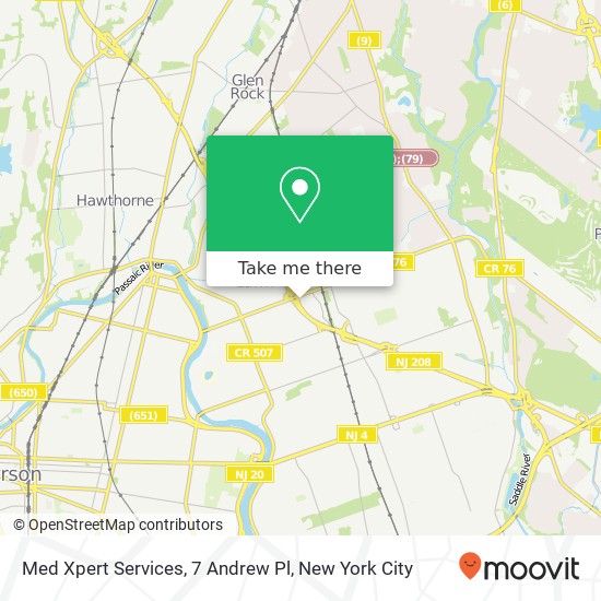 Mapa de Med Xpert Services, 7 Andrew Pl