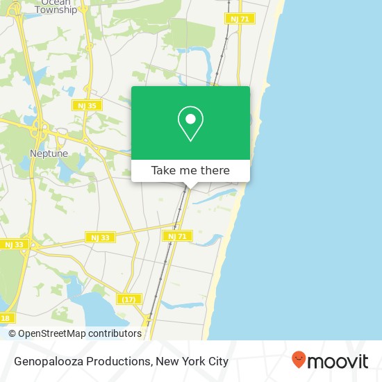 Genopalooza Productions map