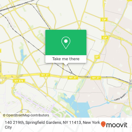 Mapa de 140 219th, Springfield Gardens, NY 11413