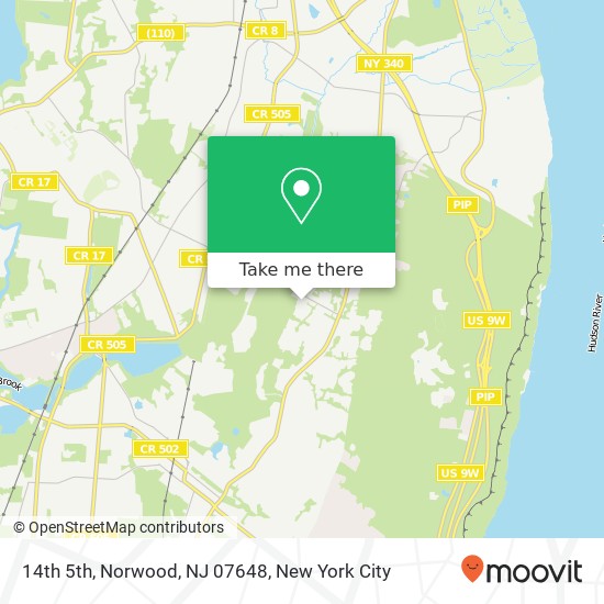 14th 5th, Norwood, NJ 07648 map