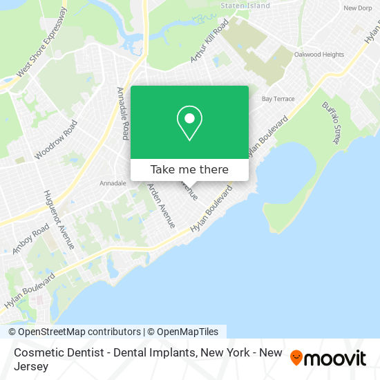 Mapa de Cosmetic Dentist - Dental Implants