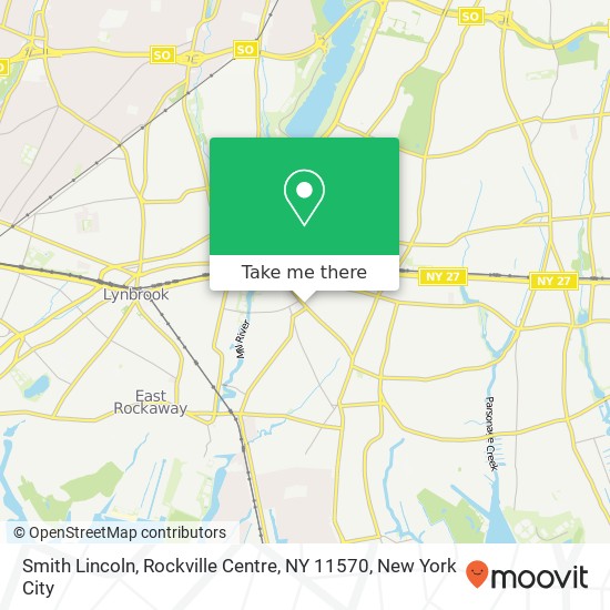 Mapa de Smith Lincoln, Rockville Centre, NY 11570
