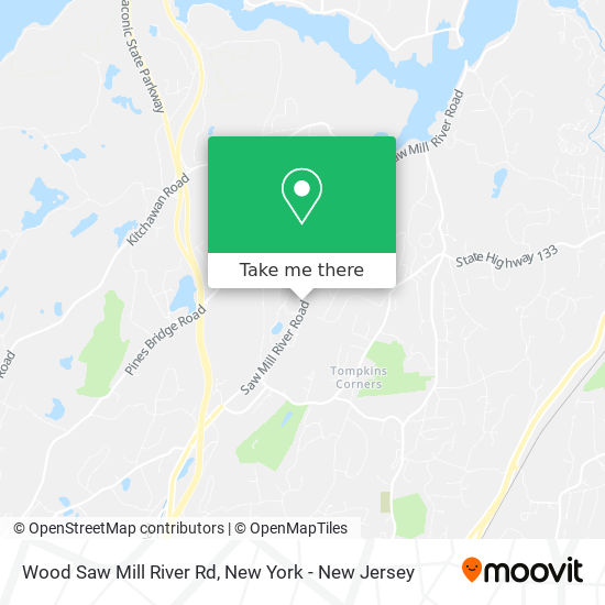 Mapa de Wood Saw Mill River Rd