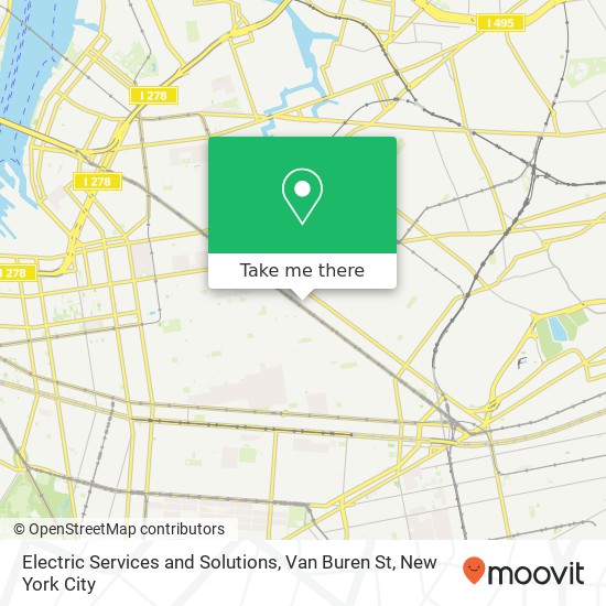 Electric Services and Solutions, Van Buren St map