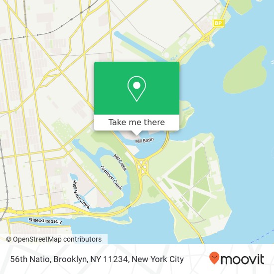 56th Natio, Brooklyn, NY 11234 map