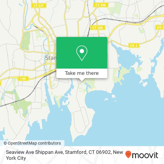 Seaview Ave Shippan Ave, Stamford, CT 06902 map
