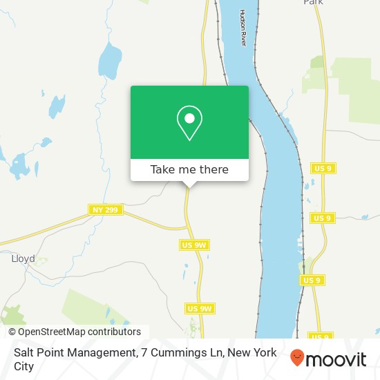 Mapa de Salt Point Management, 7 Cummings Ln