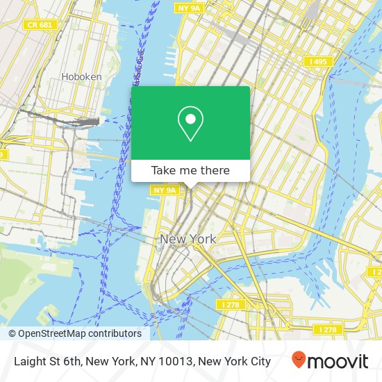 Laight St 6th, New York, NY 10013 map