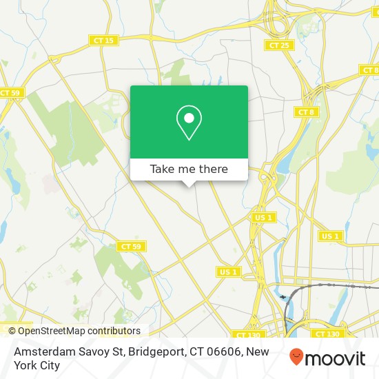 Amsterdam Savoy St, Bridgeport, CT 06606 map