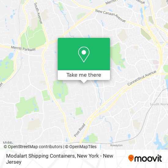 Modalart Shipping Containers map