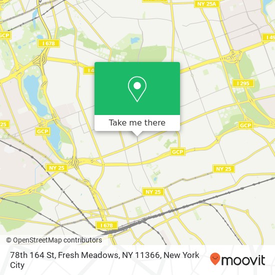 78th 164 St, Fresh Meadows, NY 11366 map