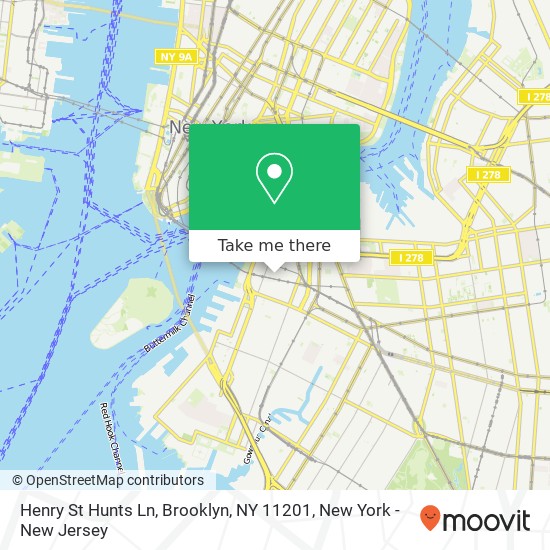 Henry St Hunts Ln, Brooklyn, NY 11201 map