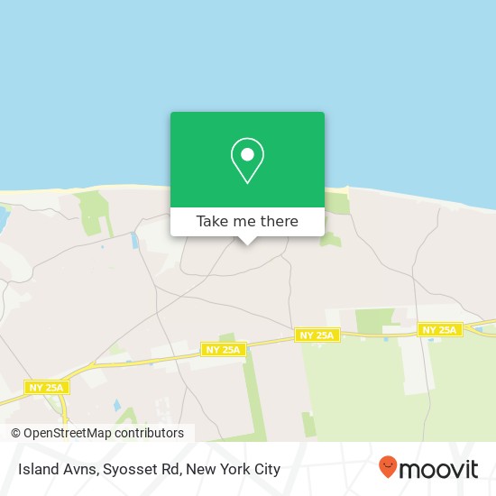 Island Avns, Syosset Rd map