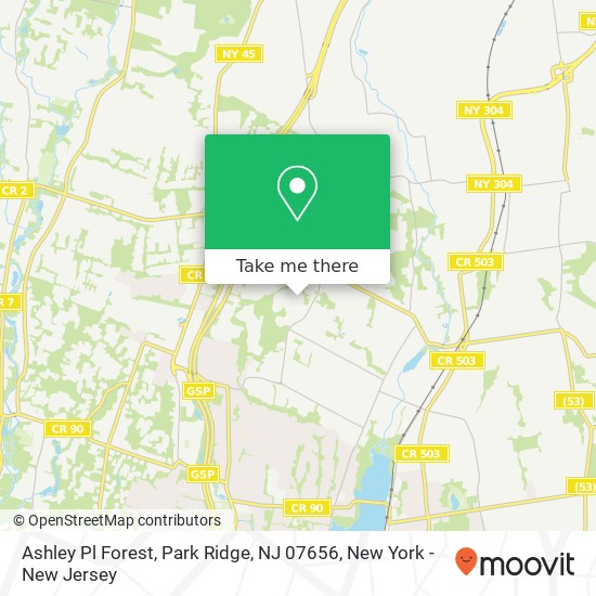 Ashley Pl Forest, Park Ridge, NJ 07656 map