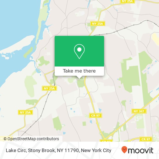 Lake Circ, Stony Brook, NY 11790 map
