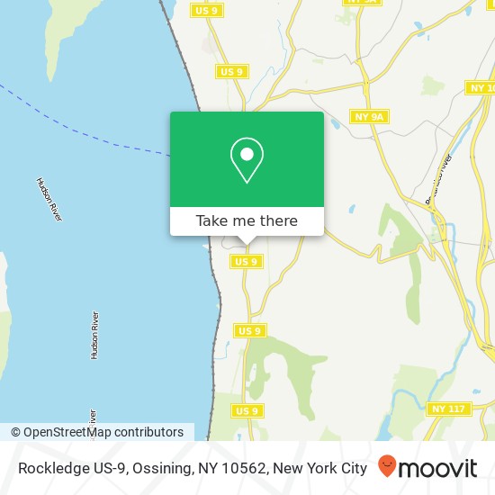 Mapa de Rockledge US-9, Ossining, NY 10562