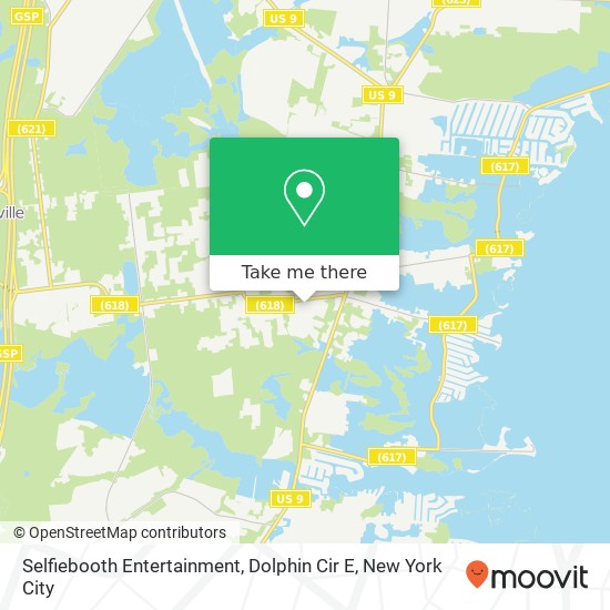 Mapa de Selfiebooth Entertainment, Dolphin Cir E