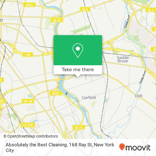 Mapa de Absolutely the Best Cleaning, 168 Ray St
