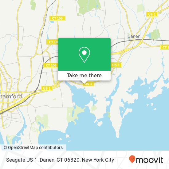 Seagate US-1, Darien, CT 06820 map