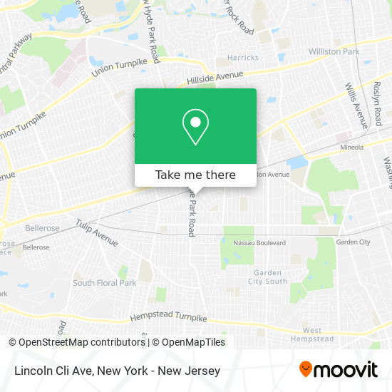 Mapa de Lincoln Cli Ave