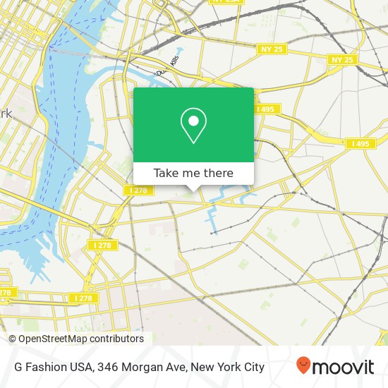 G Fashion USA, 346 Morgan Ave map