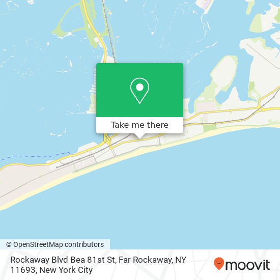 Mapa de Rockaway Blvd Bea 81st St, Far Rockaway, NY 11693