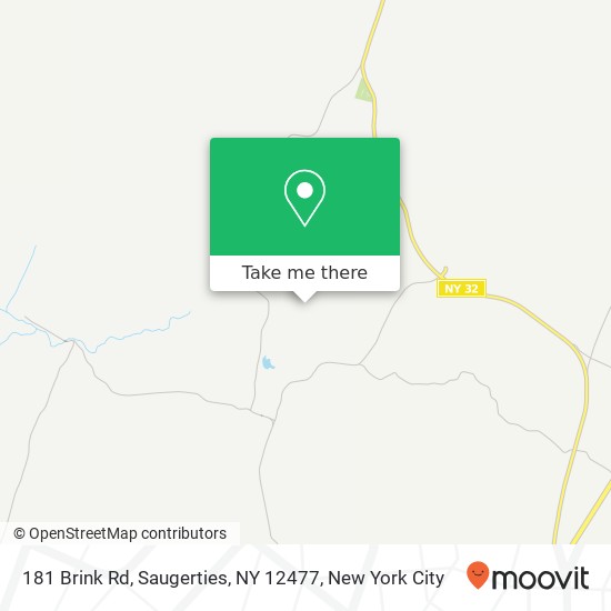 181 Brink Rd, Saugerties, NY 12477 map