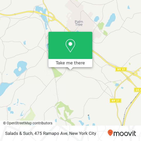Mapa de Salads & Such, 475 Ramapo Ave