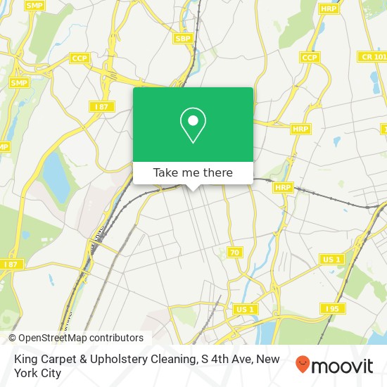 Mapa de King Carpet & Upholstery Cleaning, S 4th Ave