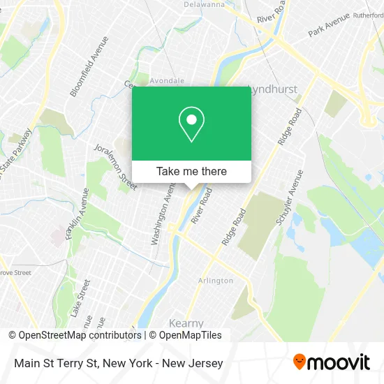 Main St Terry St map
