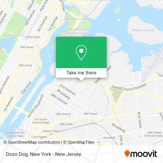 Dozo Dog map