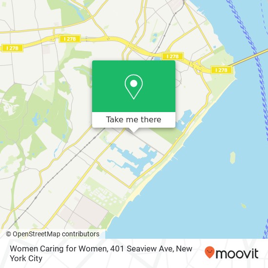 Mapa de Women Caring for Women, 401 Seaview Ave