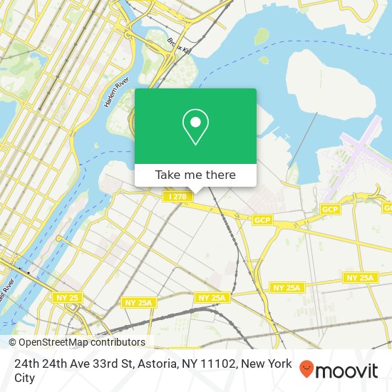 24th 24th Ave 33rd St, Astoria, NY 11102 map
