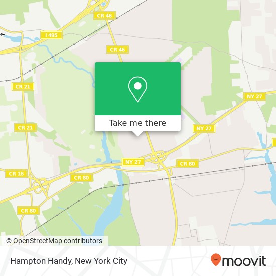 Mapa de Hampton Handy