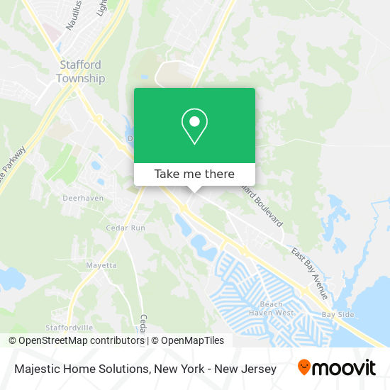 Majestic Home Solutions map