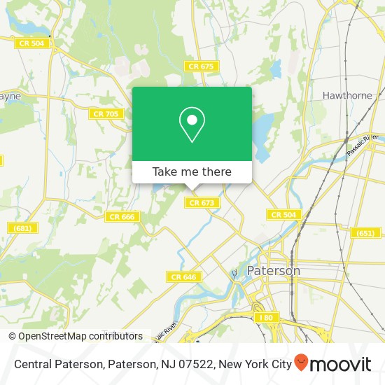 Central Paterson, Paterson, NJ 07522 map