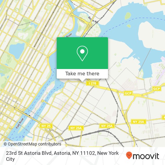 23rd St Astoria Blvd, Astoria, NY 11102 map