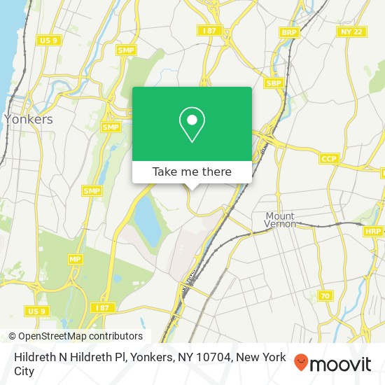 Hildreth N Hildreth Pl, Yonkers, NY 10704 map