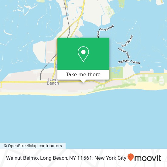 Walnut Belmo, Long Beach, NY 11561 map