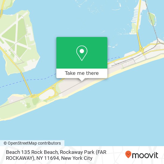 Beach 135 Rock Beach, Rockaway Park (FAR ROCKAWAY), NY 11694 map