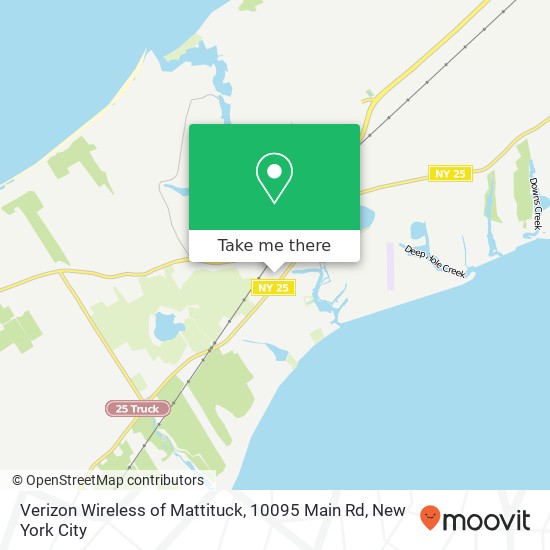 Verizon Wireless of Mattituck, 10095 Main Rd map
