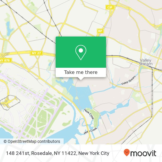 148 241st, Rosedale, NY 11422 map
