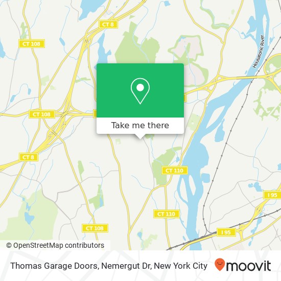 Mapa de Thomas Garage Doors, Nemergut Dr